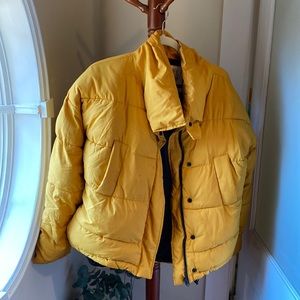 Yellow Puffer jacket